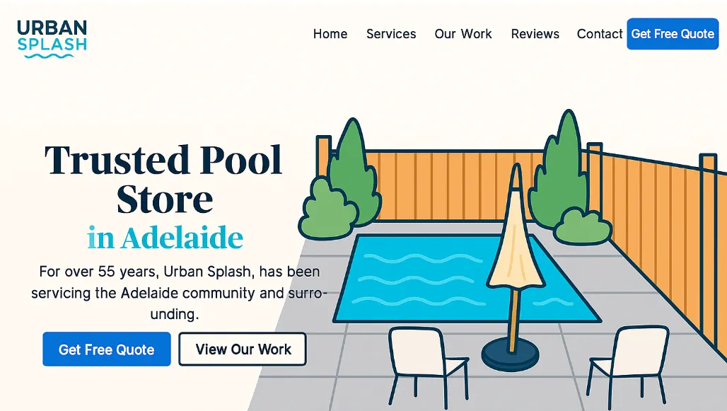 Urban Splash Adelaide Website Preview